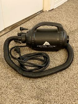 Ozark Trail High Volume Electric Air Pump - Inflates Air Mattresses, Pools & Camping Gear Fast