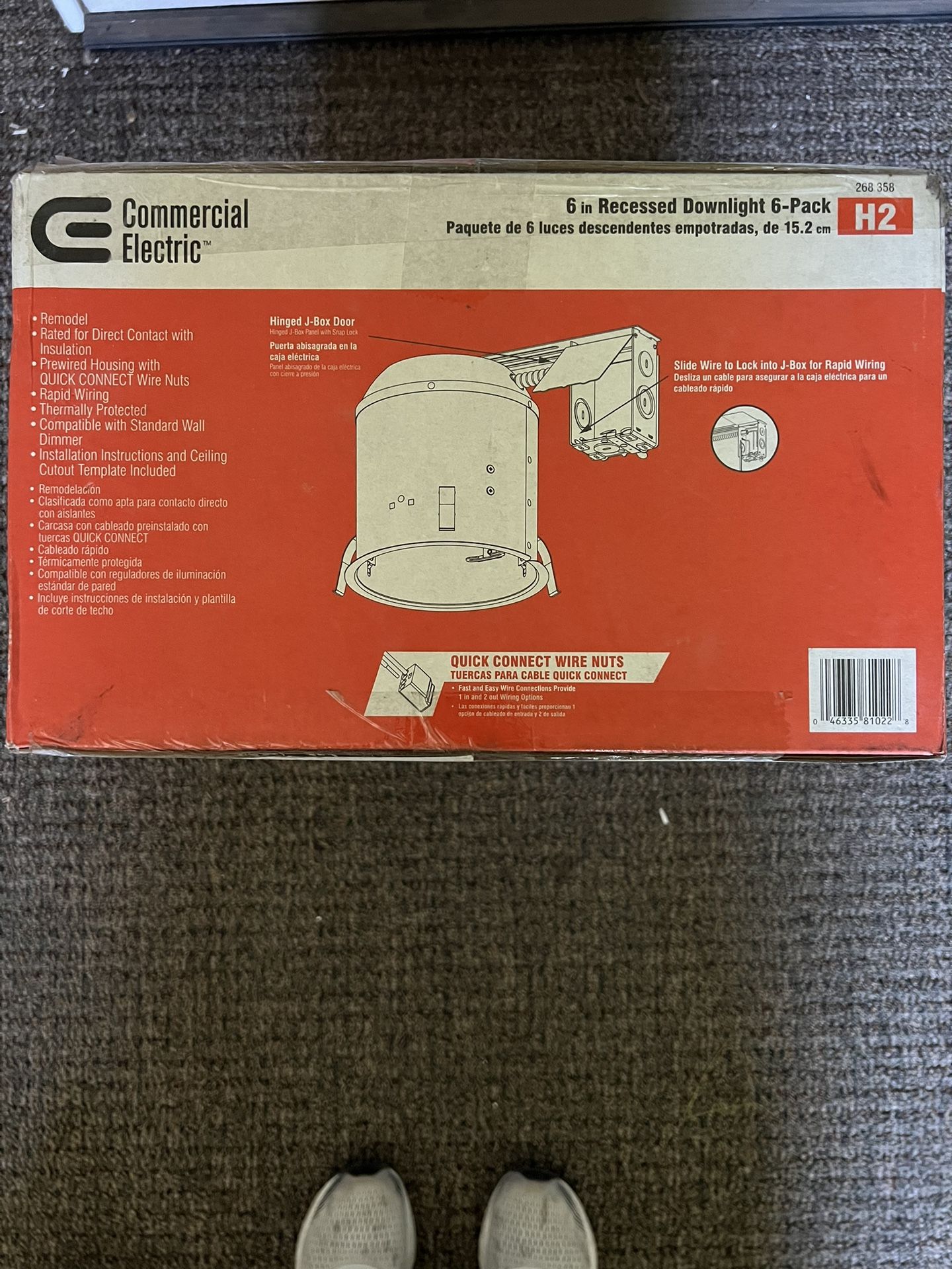 Recessed Downlights-6pk