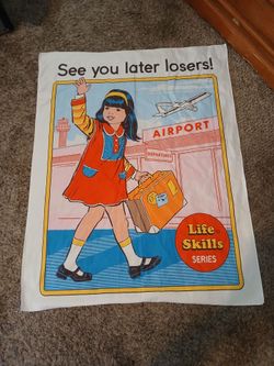 See You Later Losers Life Skills Series Tapestry