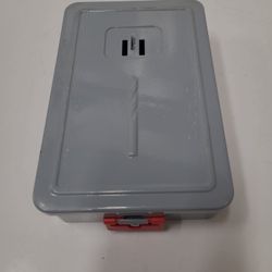 Metal Drill Bit Box Empty