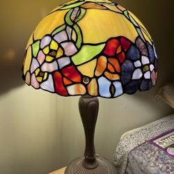Beautiful Stained Glass Lamp