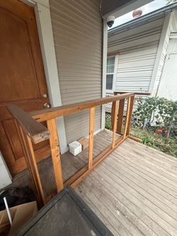 Wooden twin bed frame
