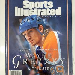 1999 Sports Illustrated "Goodbye to the Great One" Wayne Gretzky special collector's issue