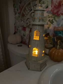 Lighthouse Candle Holder Lantern Decor