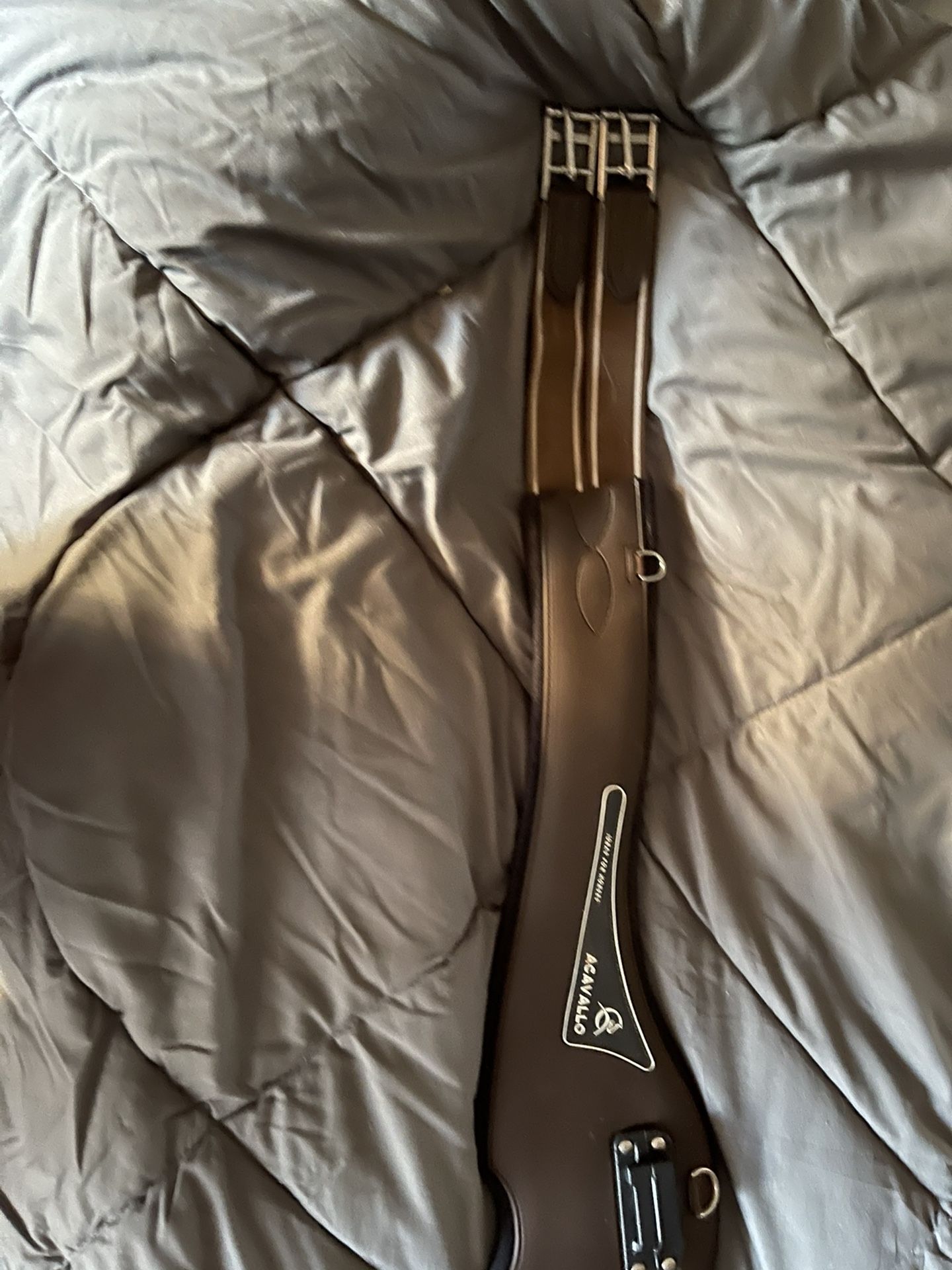 Italian Leather Anatomical English Riding Girth