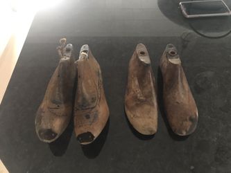 Antique shoemaker moulds