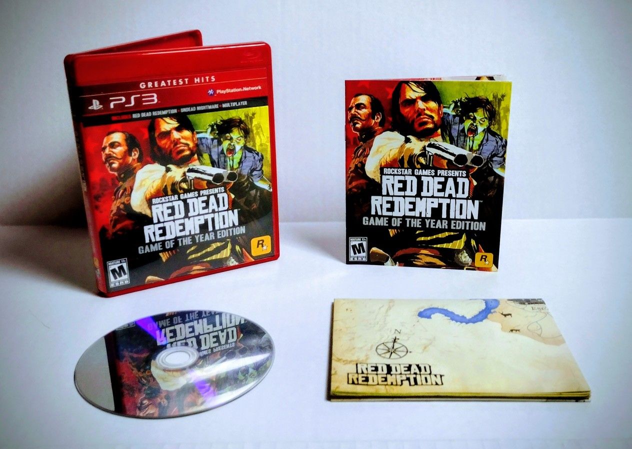 Red Dead Redemption Game Of The Year PS3