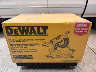 DeWalt DWS779 12" Double Bevel Sliding Miter Saw
