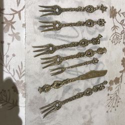 Antiques Forks And  Knife 