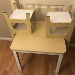 Kids Wooden Table And Chairs