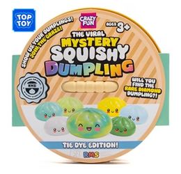 Mystery Squishy Dumpling Tie Dye Edition
