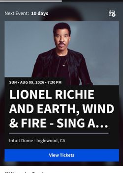 Lionel Richie concerts