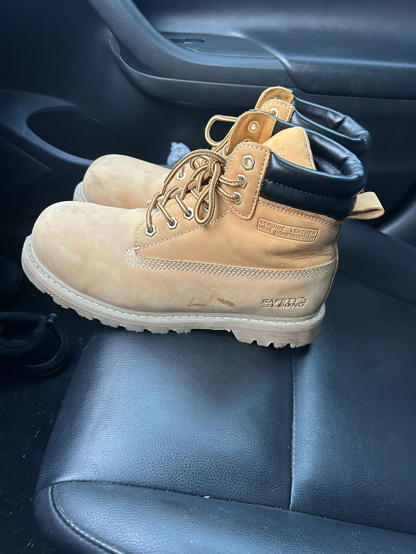 Steel Toe Work boots