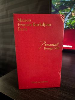 *open box* Baccarat rouge 540 (Red bottle)