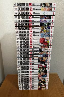 One-Punch Man manga books 1-30