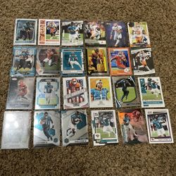 24 Travis Etienne Football Cards With 21 Rookies Jacksonville Jaguars Star