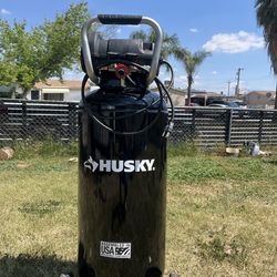 Husky 20 Gal. 200 PSI Oil Free Portable Vertical Electric Air Compressor
