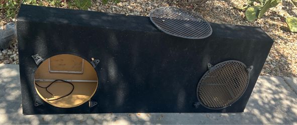 2 12 truck subwoofer/speaker box