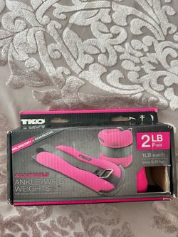 TKO Adjustable Ankle/Wrist Weights 2LB Pair