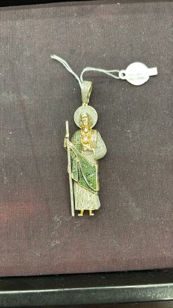 10k Gold San Judas Pendant 23 Grams