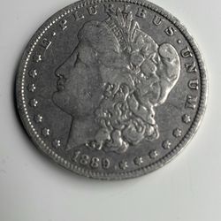 ollectible Coin – 1889 Morgan Silver Dollar (New Orleans Mint)