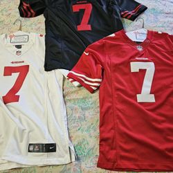 Colin Kaerpernik 49ers Men Nike Stitched Jersey, Size M, $75 EACH