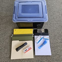 Office Supply File Storage Tote Bundle.