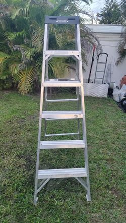 Werner 6ft Aluminum Step Ladder