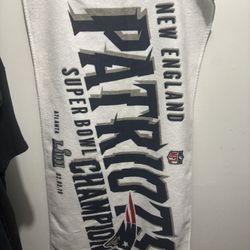 New England Patriots Super Bowl towel New without tags