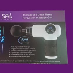 Spa Sciences SMARTGUN Pro Theraputic Percussion Massage Device