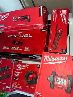 Milwaukee Tools all brand new