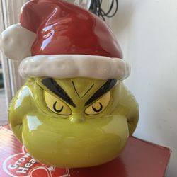 The Grinch Cookie Jar