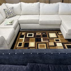 WHITE SECTIONAL