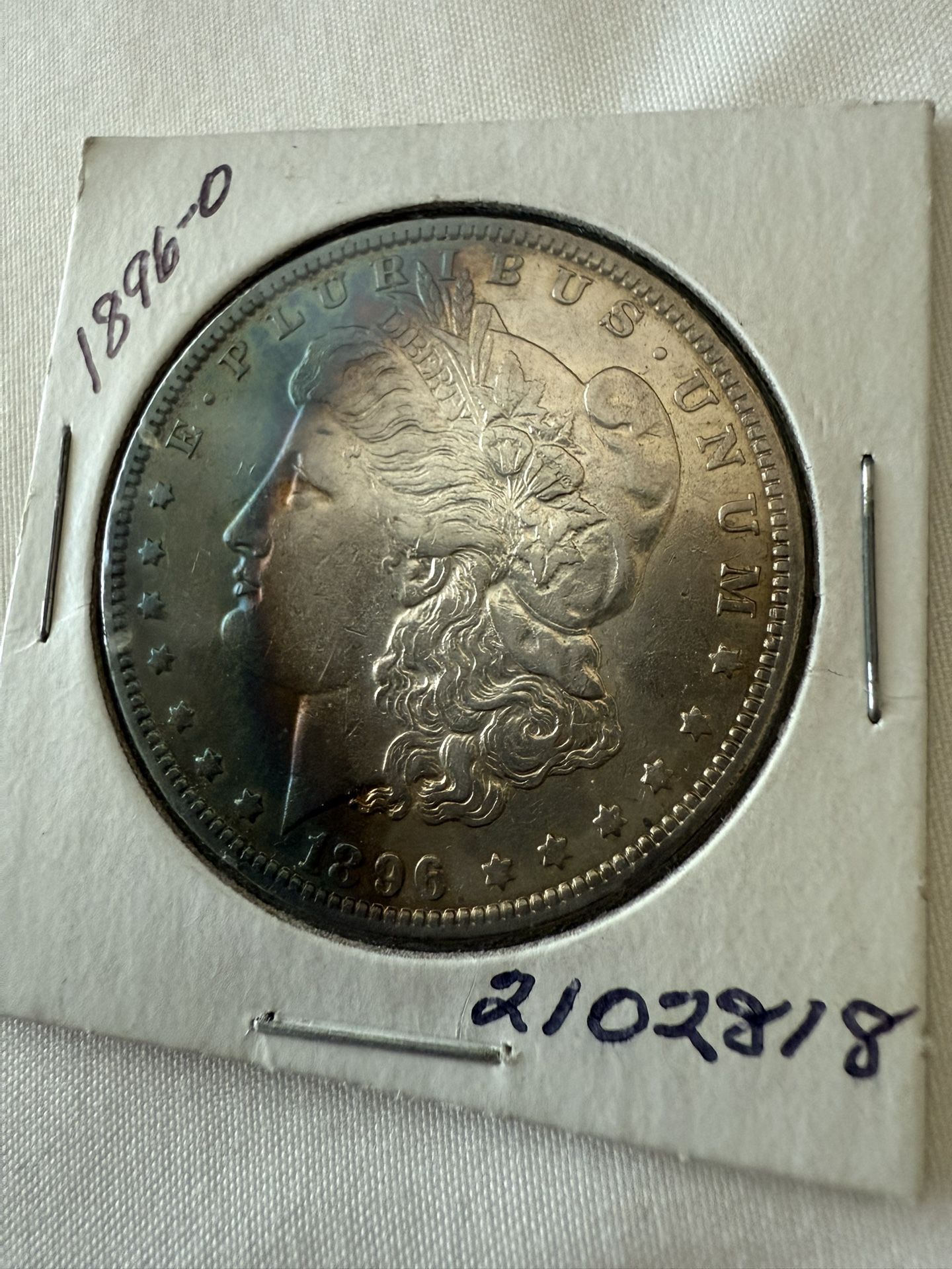 1896-O Silver Morgan Dollar