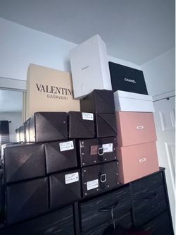 Chanel Miu Miu alaïa saint Laurent Valentino boxes