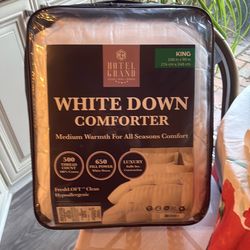 White down comforter