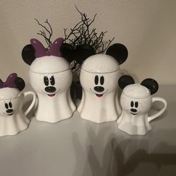 Disney Mickey And Minnie Ghost Set