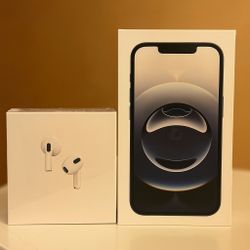 Iphone 16e brand new sealed pack With Airpods 
