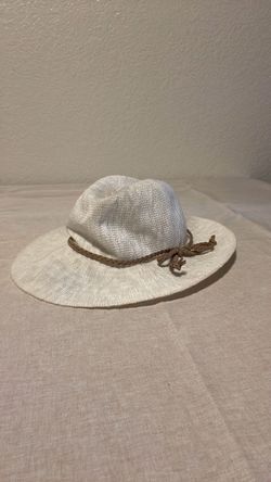 Youth sun hat w/ braided band