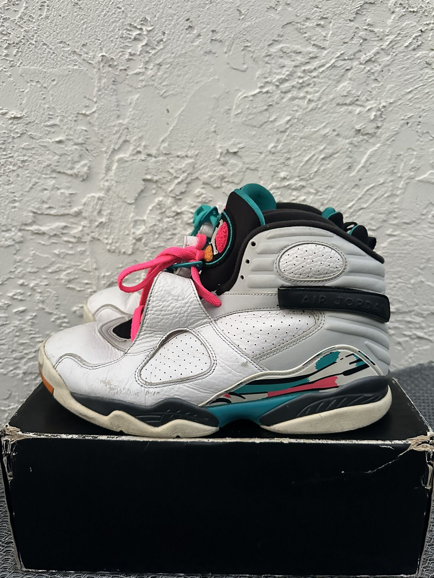 Size 10.5 - Jordan 8 South Beach