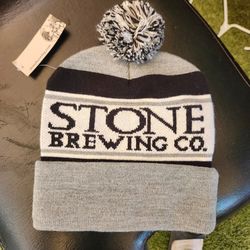 Stone Brewing Pom beanie