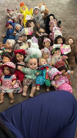 Palm pals, happy kids, beanbag of dolls costume kids