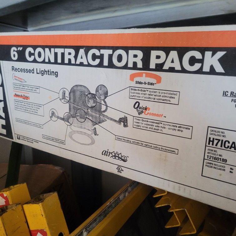 Halo 6" Recessed Lights