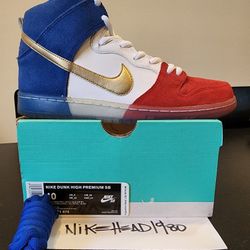 SIZE 10 NIKE SB DUNK HIGH USA OLYMPIC JORDAN KOBE LEBRON