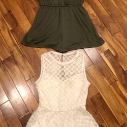 Women’s Rompers Size Small (Good Condition) 2 For $20