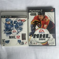 Hockey Games Set Ps2 And PS3 