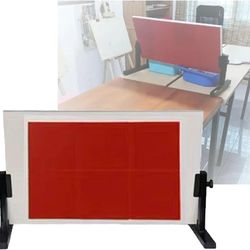 Portable Table Tennis Rebound Board, Desktop Pingpong Return Board, Accessory for Indoor Training Home Gyms Schools