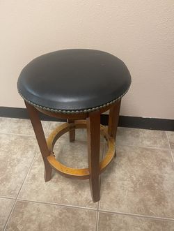 Leather Bar Stool