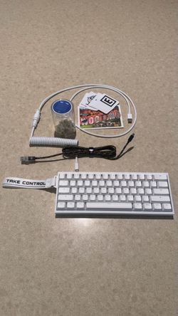 Custom Wooting 60he Keyboard Tofu60 Case BRAND NEW KEYCAPS