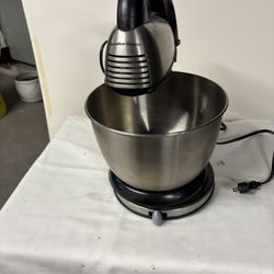 Hamilton Beach Stainless Mixer 